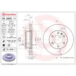 Jeu de 2 disques de frein avant BREMBO 09.A895.11 - Visuel 2