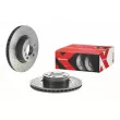 Jeu de 2 disques de frein avant BREMBO 09.B570.1X - Visuel 1
