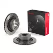 Jeu de 2 disques de frein arrière BREMBO 09.B789.11 - Visuel 1