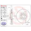 Jeu de 2 disques de frein avant BREMBO 09.B929.11 - Visuel 2