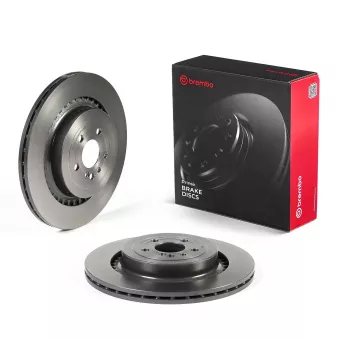Jeu de 2 disques de frein arrière BREMBO 09.B981.11