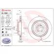 Jeu de 2 disques de frein arrière BREMBO 09.B981.11 - Visuel 2