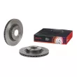 Jeu de 2 disques de frein avant BREMBO 09.C285.1X - Visuel 1