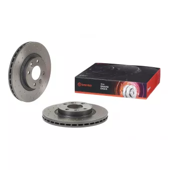 Jeu de 2 disques de frein avant BREMBO 09.C285.1X