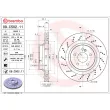 Jeu de 2 disques de frein arrière BREMBO 09.C502.11 - Visuel 2