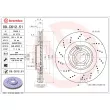 Jeu de 2 disques de frein avant BREMBO 09.C612.51 - Visuel 2