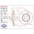 Jeu de 2 disques de frein avant BREMBO 09.C646.11 - Visuel 2