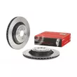 Jeu de 2 disques de frein arrière BREMBO 09.C660.11 - Visuel 1