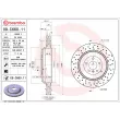 Jeu de 2 disques de frein arrière BREMBO 09.C660.11 - Visuel 2