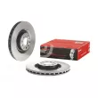 Jeu de 2 disques de frein avant BREMBO 09.C892.11 - Visuel 1