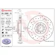 Jeu de 2 disques de frein avant BREMBO 09.C892.1X - Visuel 2