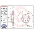 Jeu de 2 disques de frein avant BREMBO 09.C896.11 - Visuel 2