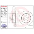 Jeu de 2 disques de frein arrière BREMBO 09.C930.11 - Visuel 2