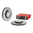 Jeu de 2 disques de frein avant BREMBO 09.C937.11 - Visuel 1
