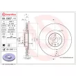 Jeu de 2 disques de frein avant BREMBO 09.C937.11 - Visuel 2