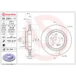 Jeu de 2 disques de frein arrière BREMBO 09.C941.11 - Visuel 2