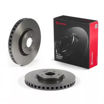 Jeu de 2 disques de frein avant BREMBO 09.E143.11