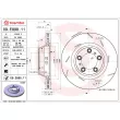 Jeu de 2 disques de frein arrière BREMBO 09.E898.11 - Visuel 2