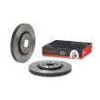 Jeu de 2 disques de frein avant BREMBO 09.F216.11 - Visuel 1