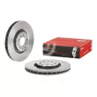Jeu de 2 disques de frein avant BREMBO 09.N268.11 - Visuel 1