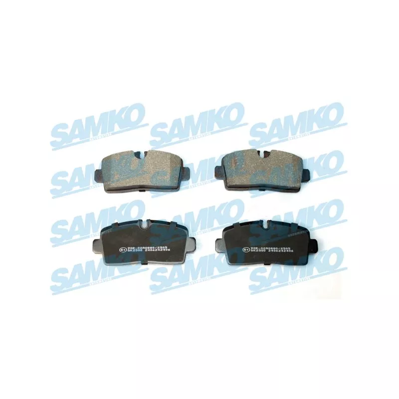 Jeu de 4 plaquettes de frein avant SAMKO 5SP2406