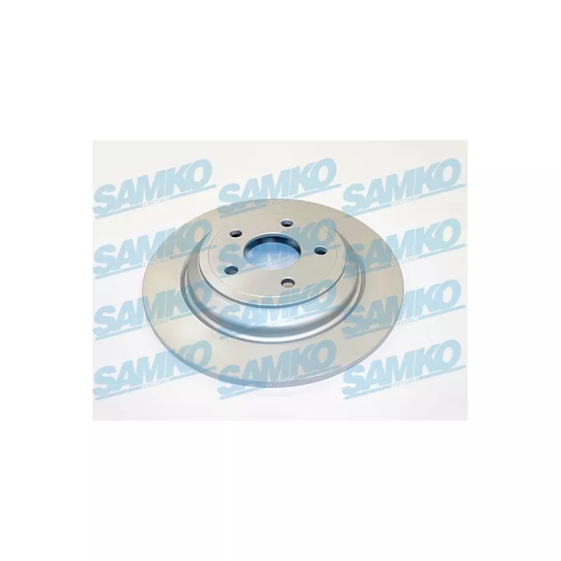 Jeu de 2 disques de frein arrière SAMKO F1077PR