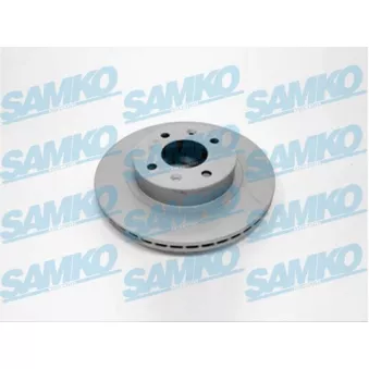 Jeu de 2 disques de frein avant SAMKO