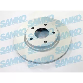 Jeu de 2 disques de frein avant SAMKO