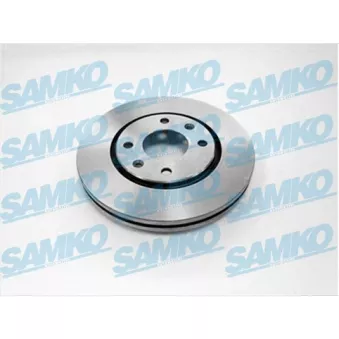 Jeu de 2 disques de frein avant SAMKO