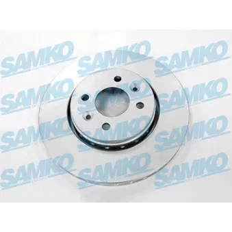 Jeu de 2 disques de frein avant SAMKO