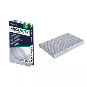 Filtre, air de l'habitacle MECAFILTER EKR7097