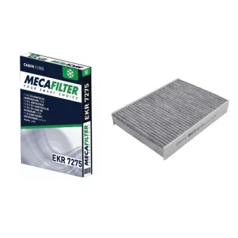 Filtre, air de l'habitacle MECAFILTER EKR7275