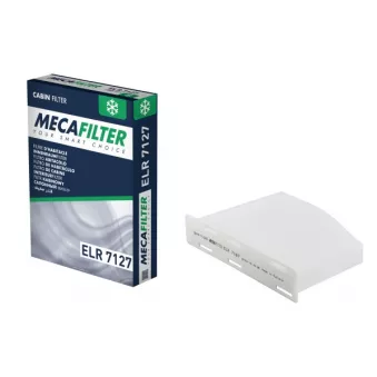 Filtre, air de l'habitacle MECAFILTER ELR7127