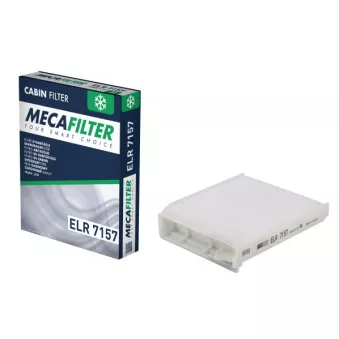 Filtre, air de l'habitacle MECAFILTER ELR7157