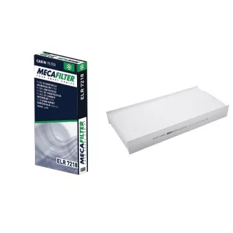 Filtre, air de l'habitacle MECAFILTER ELR7218