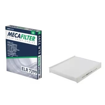 Filtre, air de l'habitacle MECAFILTER ELR7299