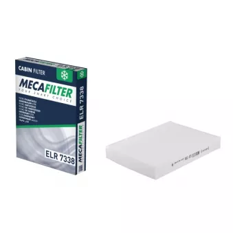 Filtre, air de l'habitacle MECAFILTER ELR7338
