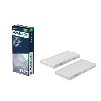 Filtre, air de l'habitacle MECAFILTER JLR7243