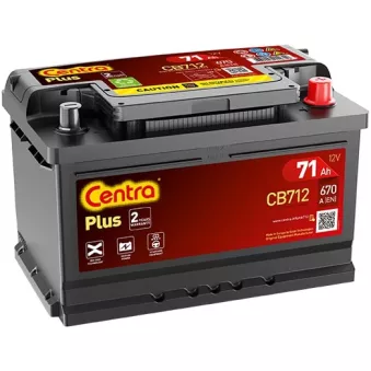 Batterie de démarrage CENTRA CB712
