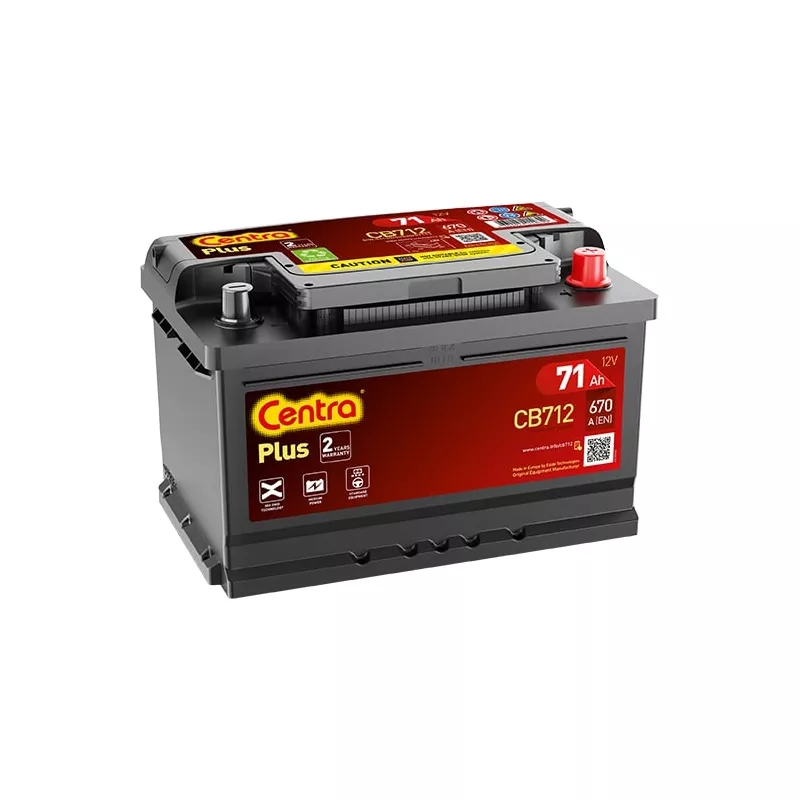 Batterie de démarrage CENTRA CB712