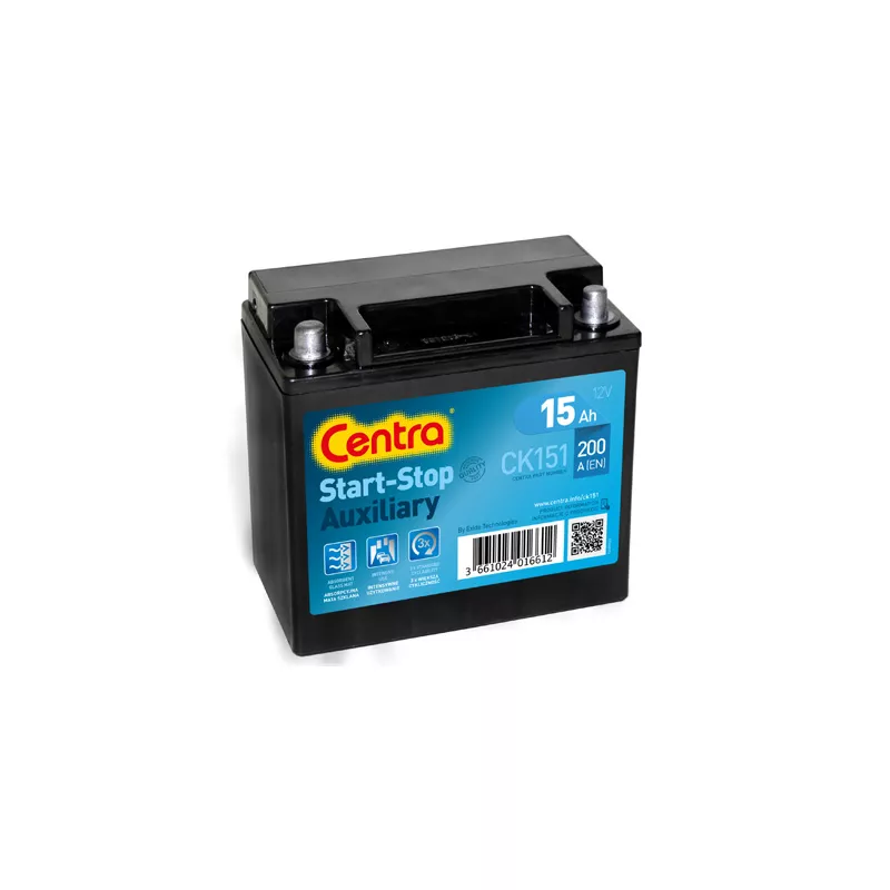 Batterie de démarrage CENTRA CK151