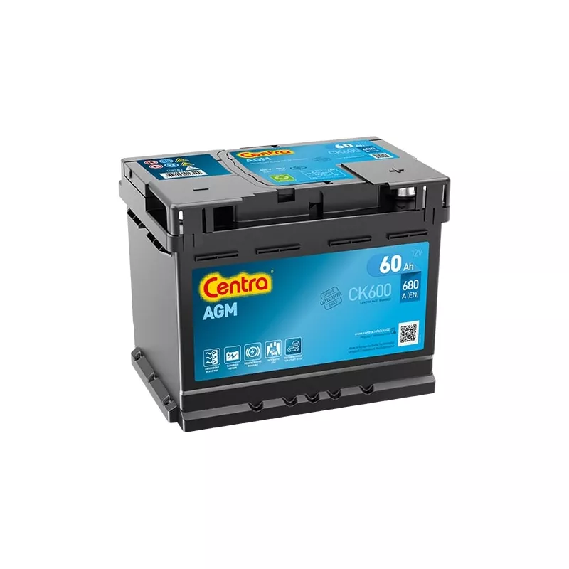 Batterie de démarrage CENTRA CK600