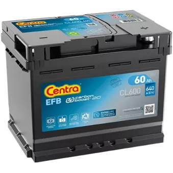 Batterie de démarrage CENTRA CL600