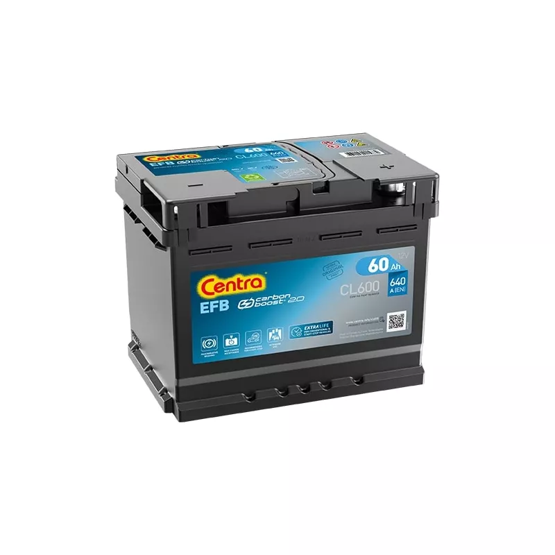 Batterie de démarrage CENTRA CL600