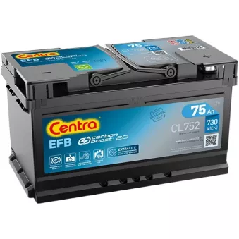 Batterie de démarrage CENTRA CL752