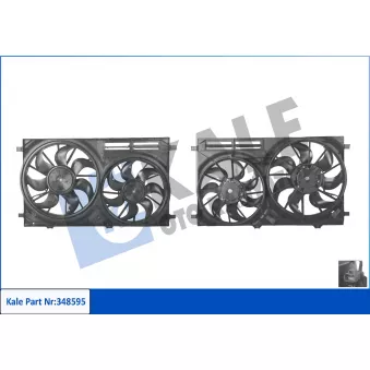 Ventilateur, refroidissement du moteur KALE OTO RADYATÖR