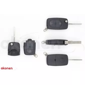 Boîtier, clé de voiture B CAR 004VW015