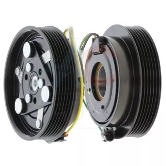 Embrayage magnétique, pour compresseurs de climatisation ACAUTO AC-06SD54