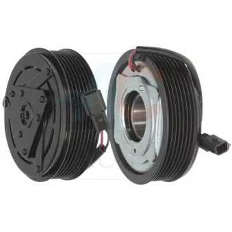 Embrayage magnétique, pour compresseurs de climatisation ACAUTO AC-06ZX12