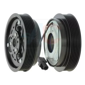 Embrayage magnétique, pour compresseurs de climatisation ACAUTO AC-06ZX26
